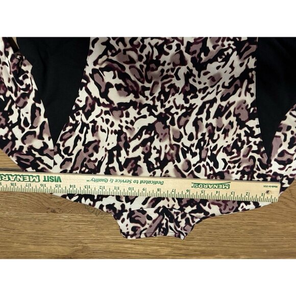 Susan Graver Weekend Women’s Medium Zip-Front Jacket Pockets Leopard Print NWOT - Picture 13 of 15